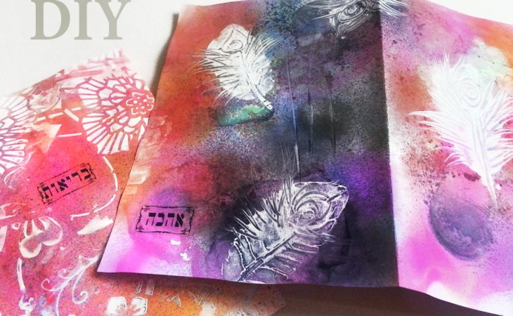 איך מכינים דיו אלכוהולי תוצרת בית – פוסט DIY